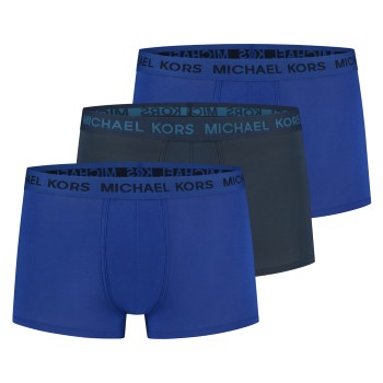 Michael Kors 3P Supreme Touch Trunks Blå Medium Herre