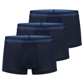 Michael Kors 3P Supreme Touch Trunks Marineblå Medium Herre