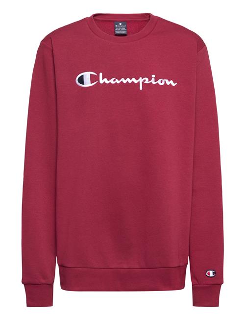 Se Champion Crewneck Sweatshirt Champion Burgundy ved Booztlet