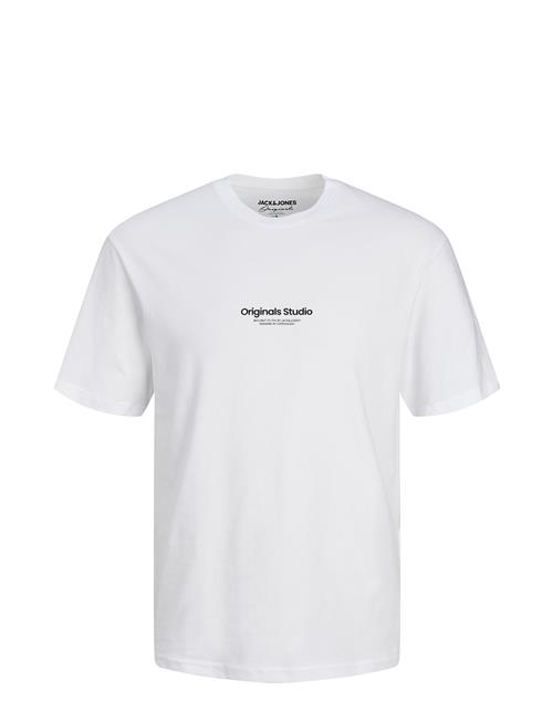 Se Jack & Jones Jorvesterbro Tee Ss Crew Neck Noos Jack & J S White ved Booztlet