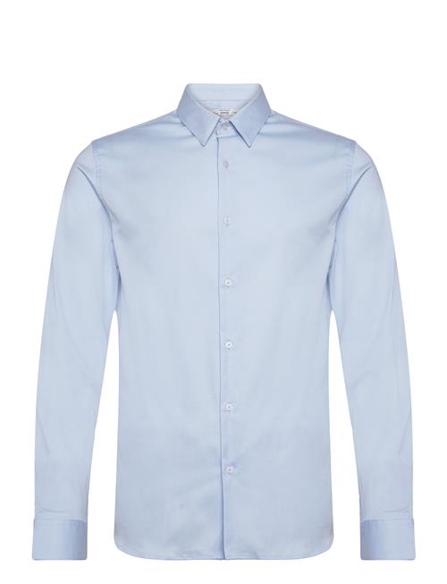 Mango Super Slim-Fit Poplin Suit Shirt Mango Blue