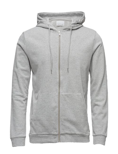 Samsøe Samsøe Enno Zip Hoodie 7057 Samsøe Samsøe Grey