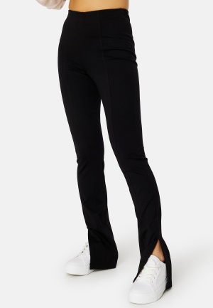 BUBBLEROOM Sofi slit trousers Black XS