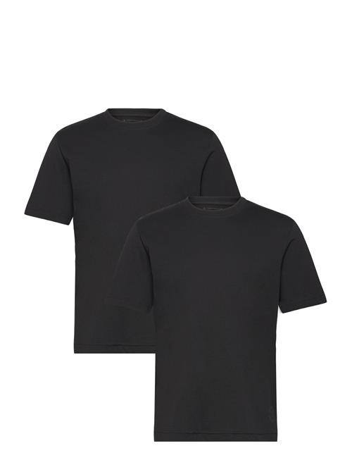 Se Tom Tailor Double Pack Crew Neck Tee Tom Tailor Black ved Booztlet