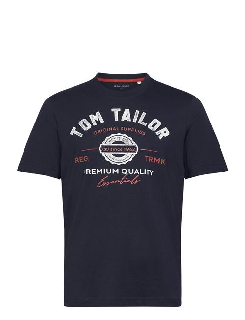 Tom Tailor Logo Tee Tom Tailor Navy