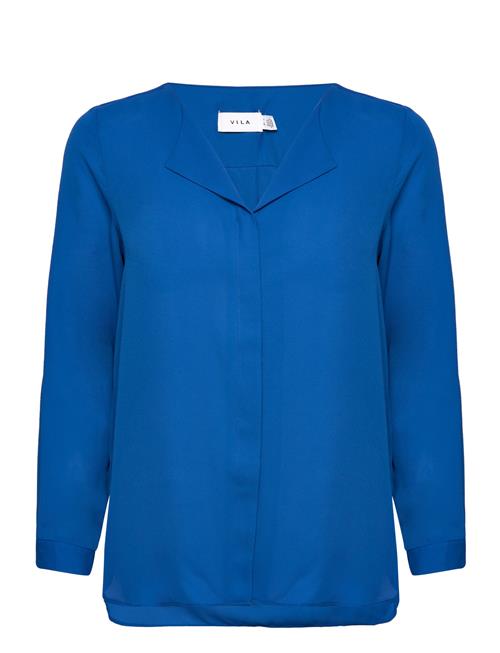 Vila Vilucy L/S Shirt - Noos Vila Blue