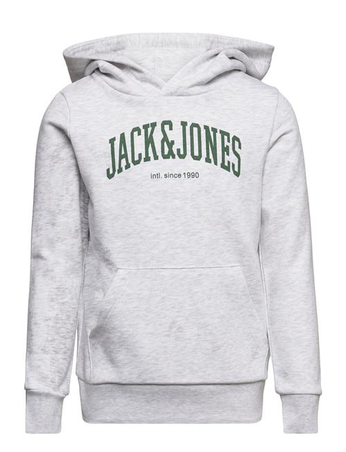 Se Jack & Jones Jjejosh Sweat Hood Sn Jnr Jack & J S Grey ved Booztlet