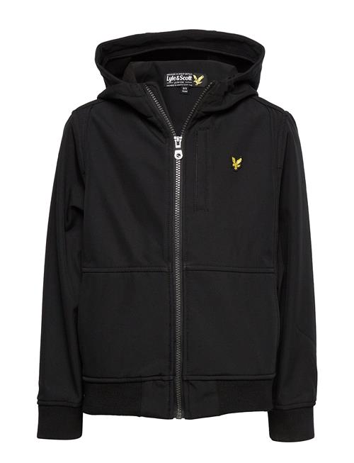 Se Lyle & Scott Junior Soft Shell Jacket Lyle & Scott Junior Black ved Booztlet