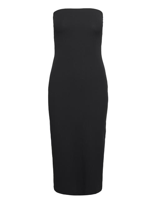 Mango Strapless Dress Mango Black