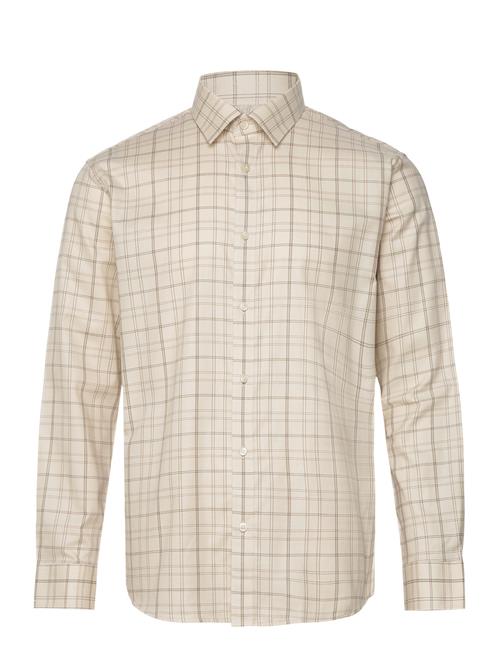 Selected Homme Slhregsaturn-Untuck Shirt Ls Classic Selected Homme Beige