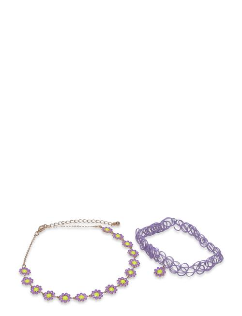 Mango Combined Necklace Pack Mango Purple