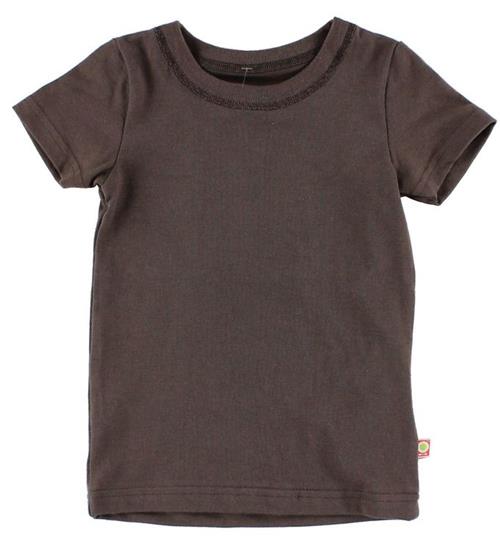 Se Katvig Katvig One T-shirt - Brun ved KidsWorld