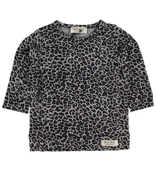 Se MarMar MarMar Bluse - GrÃ¥ Leopardprint ved KidsWorld