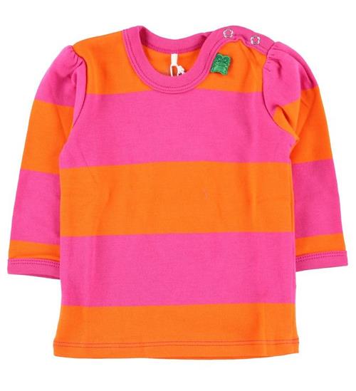 Se Freds World Bluse - Orange/Pink stribet ved KidsWorld