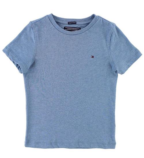 Tommy Hilfiger T-shirt - BlÃ¥meleret