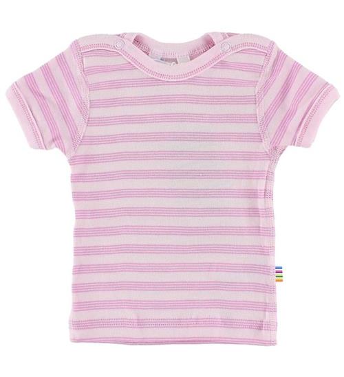 Se Joha T-shirt - LyserÃ¸d m. Striber ved KidsWorld