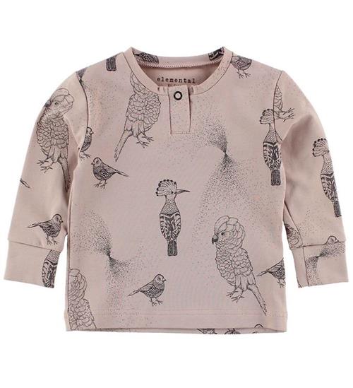 Se Fixoni Bluse - Elemental - Rosa m. Fugle ved KidsWorld