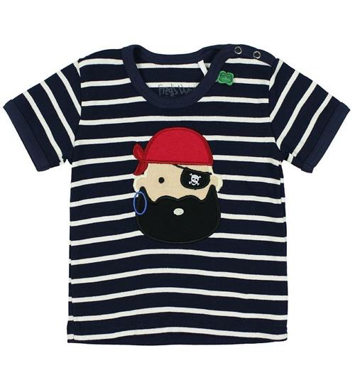 Freds World Freds World T-shirt - Navystribet m. Pirat