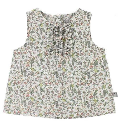 Se Wheat Top - Beathe - Ivory m. Blomster ved KidsWorld