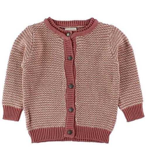 En Fant En Fant Cardigan - Strik - Rosa/Creme