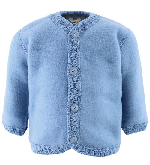 Se Joha Joha Cardigan - Uld - LyseblÃ¥ ved KidsWorld