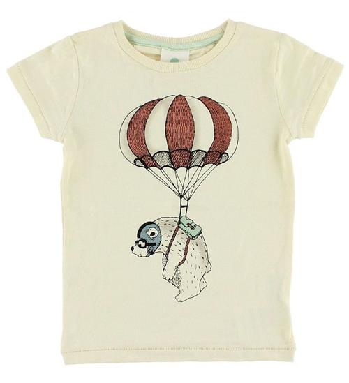 Se En Fant En Fant T-shirt - Creme m. IsbjÃ¸rn ved KidsWorld