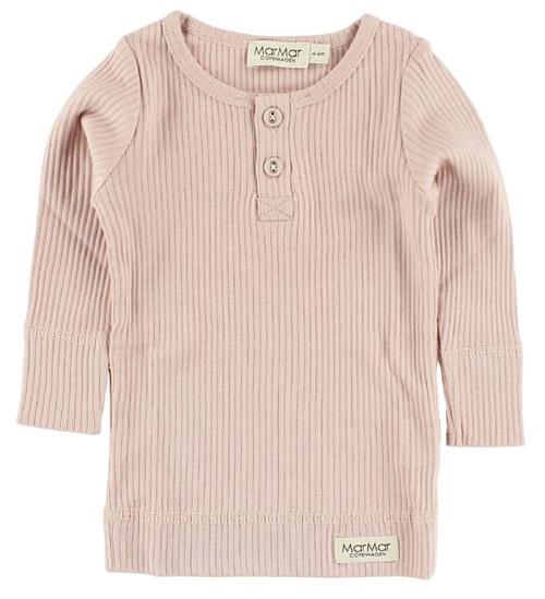 Se MarMar Bluse - Rib - Modal - Rosa ved KidsWorld