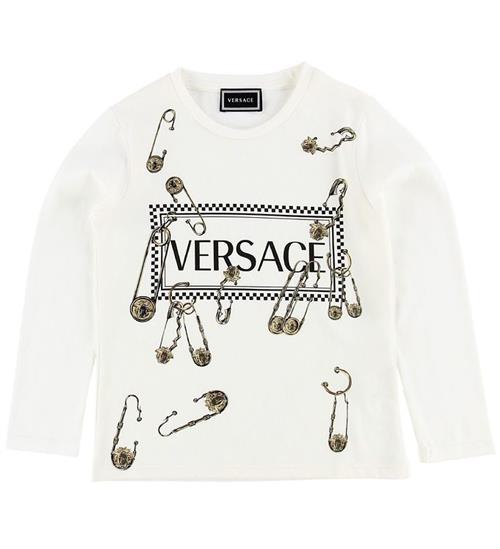 Se Versace Versace Bluse - Creme m. SikkerhedsnÃ¥le ved KidsWorld