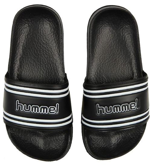 Se Hummel Badesandaler - HMLPool Slide - Sort ved KidsWorld