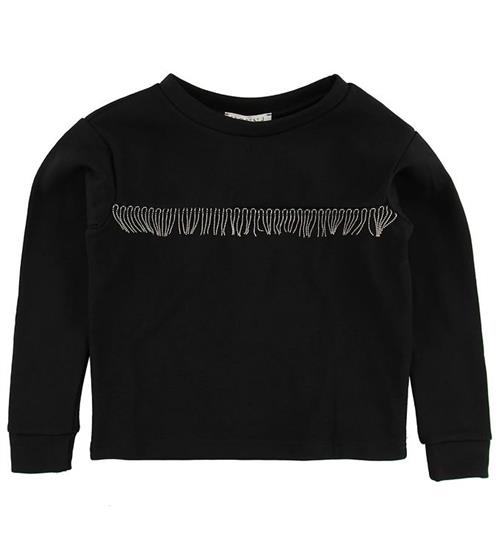 Hound Hound Sweatshirt - Sort m. Struktur