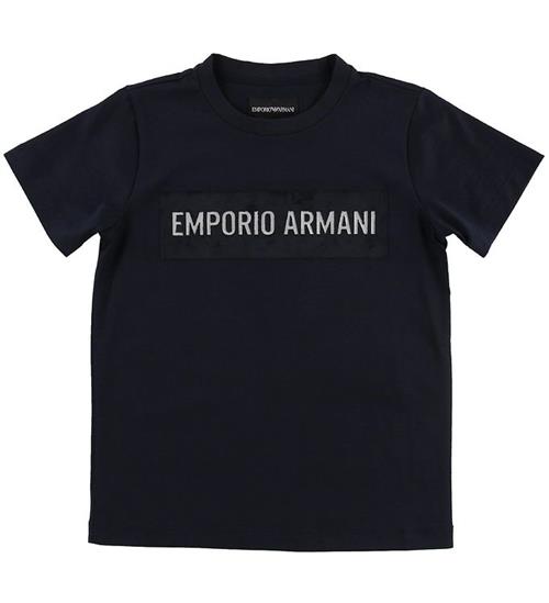 Emporio Armani Emporio Armani T-shirt - Navy m. Velour/Glimmer