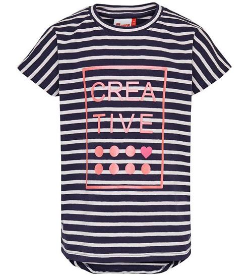 Se LEGOÂ® Wear T-shirt - Navystribet ved KidsWorld