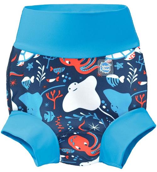 Se Splash About Blebadebukser - Happy Nappy - UV50+ - Under The Sea ved KidsWorld