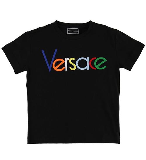 Versace Young Versace T-shirt - Sort m. Farver