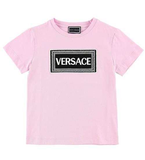 Versace Young Versace T-shirt - LyserÃ¸d m. Logo