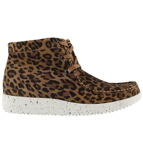 Se Nature Nature stÃ¸vler - Emma Suede - Leopard ved KidsWorld