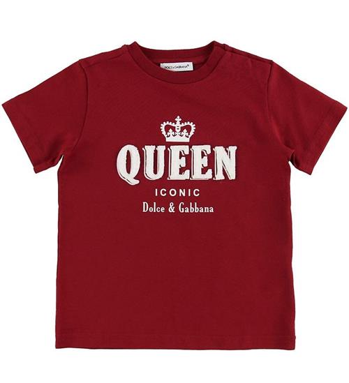 Dolce & Gabbana Dolce & Gabbana T-shirt - Millennials - RÃ¸d m. Queen