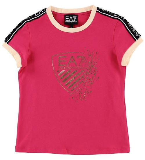 EA7 EA7 T-shirt - Pink m. Print/Logostribe