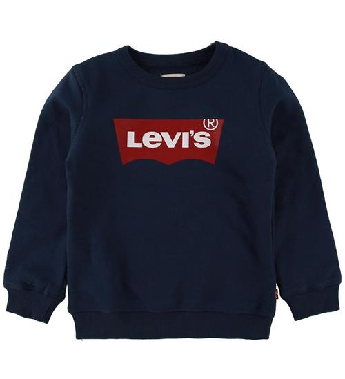 Levis Levis Sweatshirt - Batwing Crew Neck - Navy