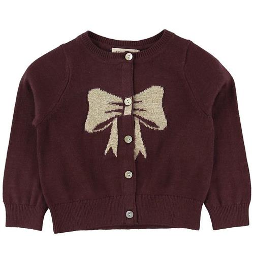 MarMar MarMar X-Mas Cardigan - Teresia Baby - Blommelilla m. SlÃ¸jfe