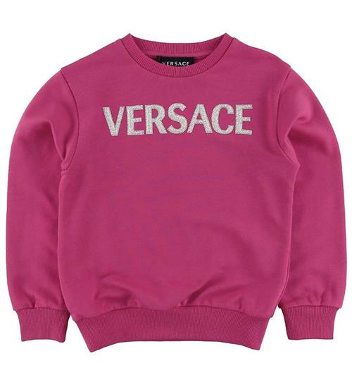 Versace Versace Sweatshirt - Fuchsia m. Logo