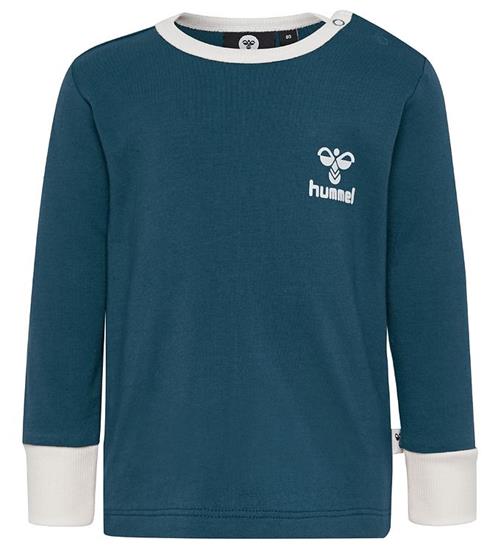 Se Hummel Bluse - HMLMaui - Petroleum ved KidsWorld