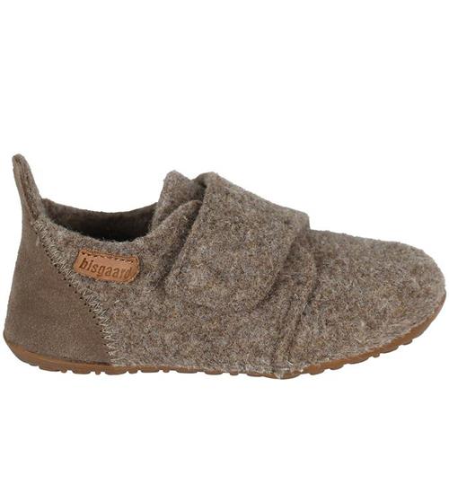 Bisgaard Bisgaard Hjemmesko - Casual - Uld - Camel