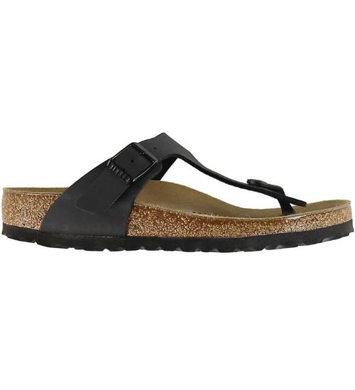 Se Birkenstock Birkenstock Sandaler - Gizeh - Sort ved KidsWorld