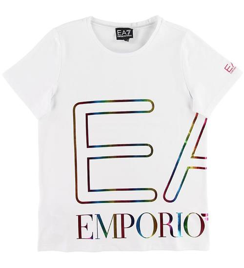 EA7 T-shirt - Hvid m. Logo