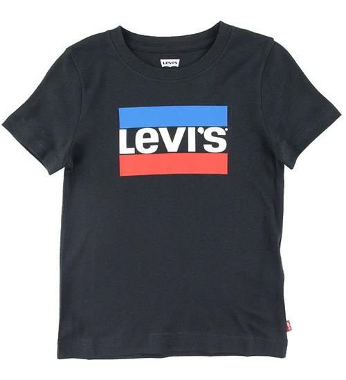 Se Levis Levis T-shirt - Sort m. Logo ved KidsWorld