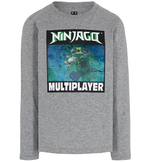 LEGOÂ® Wear LEGOÂ® Ninjago Bluse - GrÃ¥ m. Holografisk Print