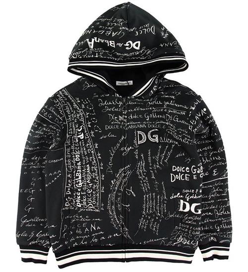 Dolce & Gabbana Dolce & Gabbana Cardigan - Back To School - Sort m. Skrift