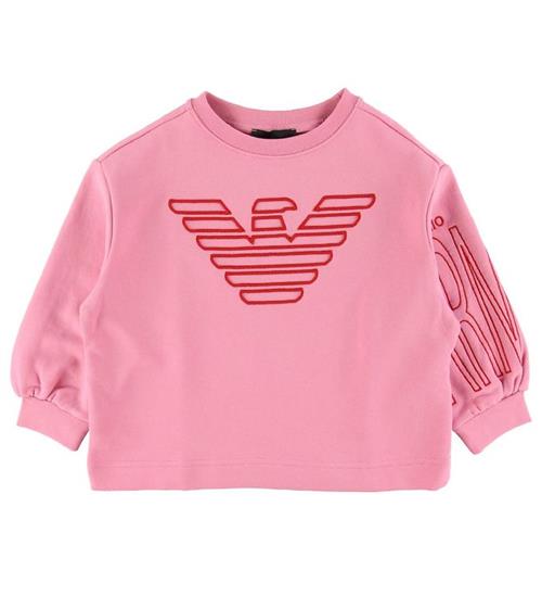 Emporio Armani Emporio Armani Sweatshirt - Rosa m. Logo