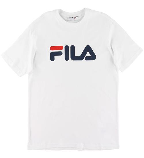 Se Fila Fila T-shirt - Classic - Hvid ved KidsWorld